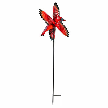 Metal Cardinal Spinner Stake | Plow & Hearth