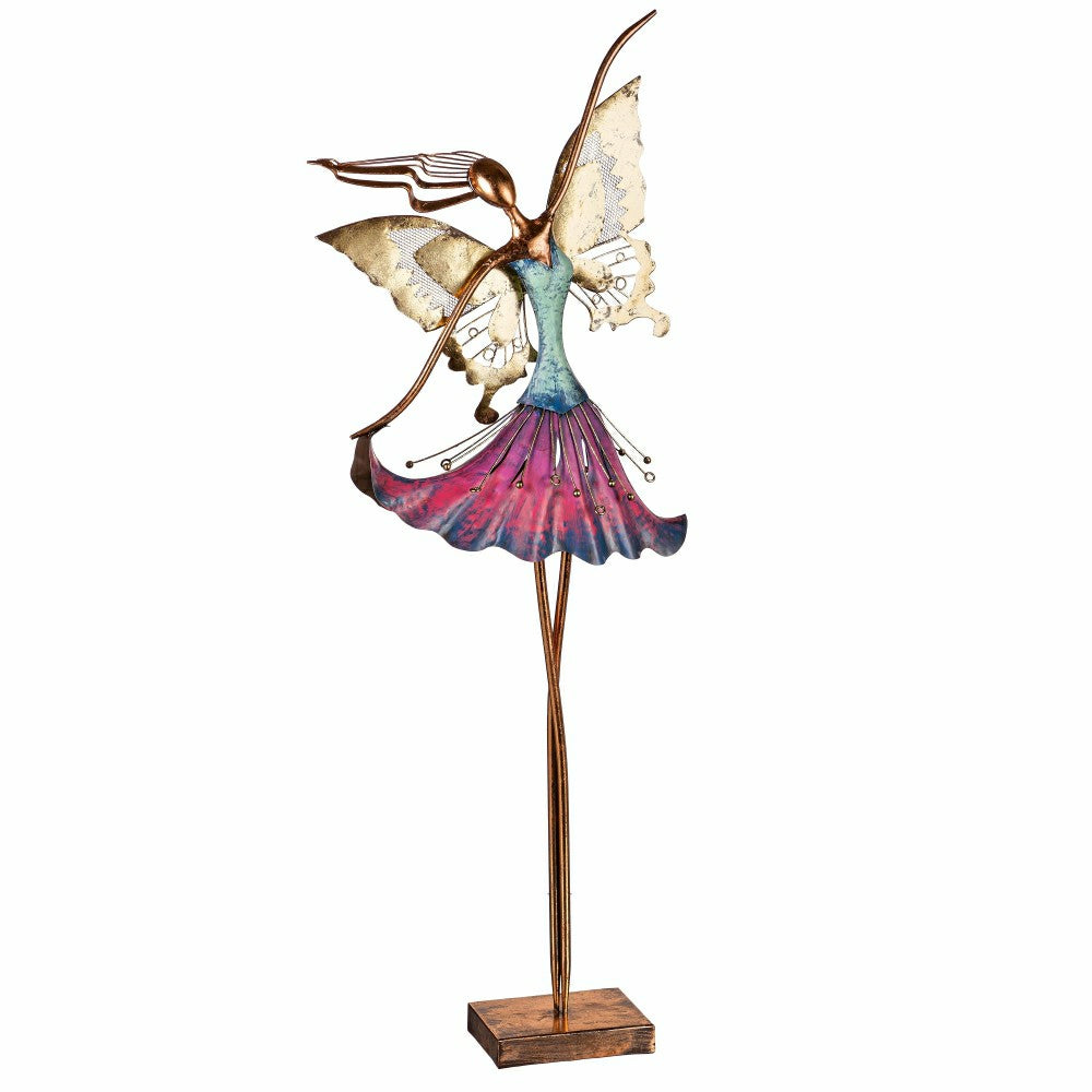 Oversized Bronze Fairy Garden Statue | Plow & Hearth