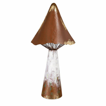 Printed Metal Mushroom Garden Statue | Plow & Hearth