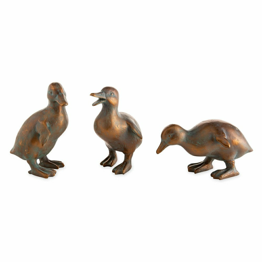 Duck Family with Mother and Three Babies, Set of 4 | Plow & Hearth