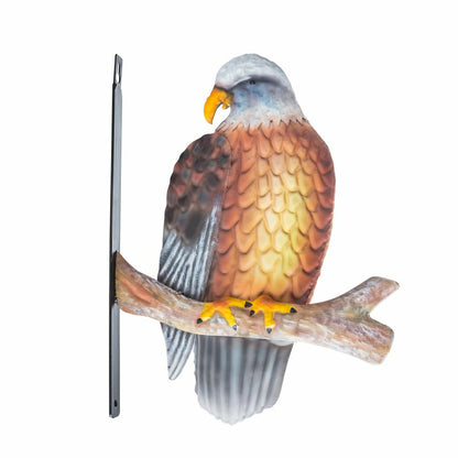 Bald Eagle on Branch Wall Sculpture | Plow & Hearth