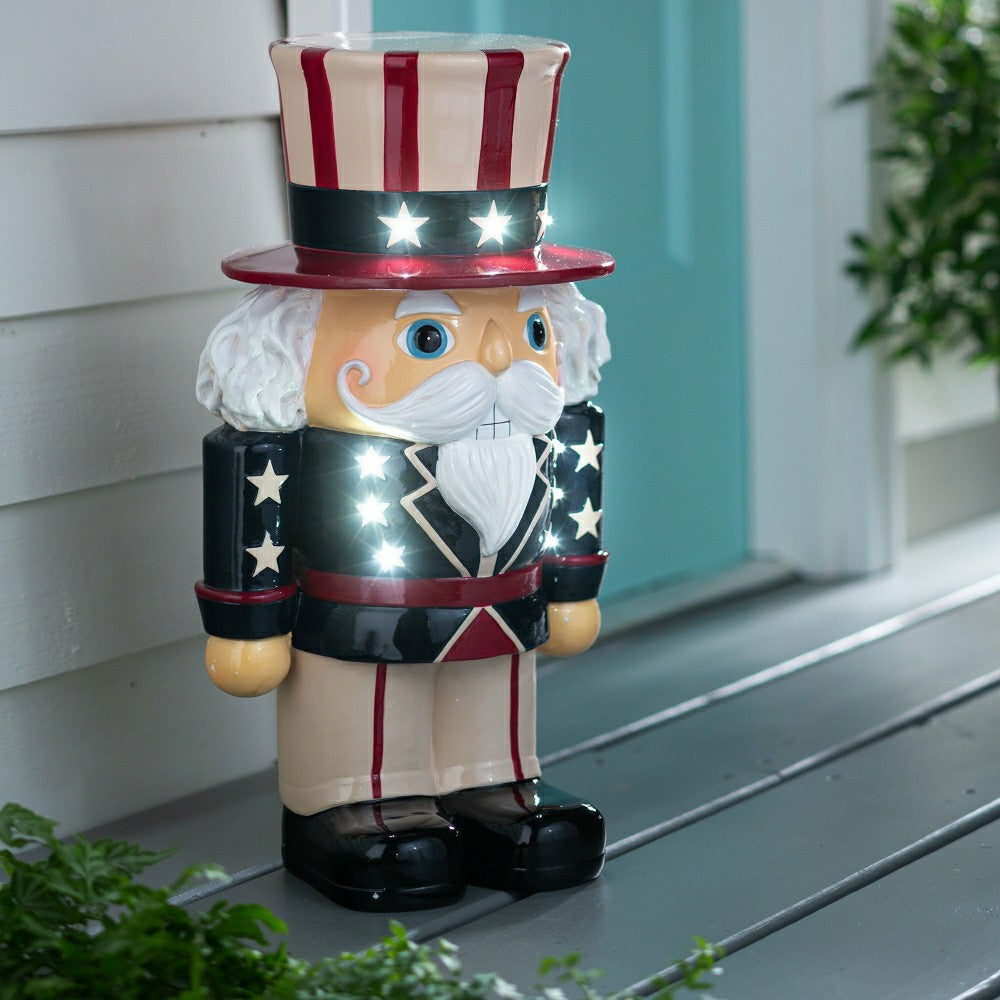 Uncle Sam LED Shorty Statuary | Plow & Hearth