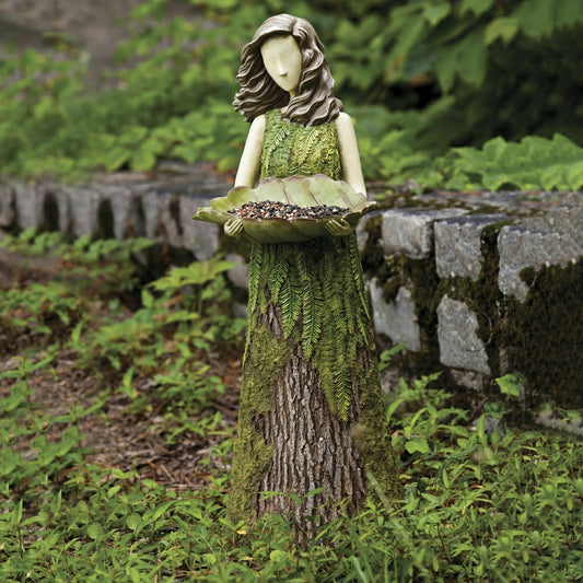Sherwood "Fern" Statuary/Bird Feeder | Plow & Hearth
