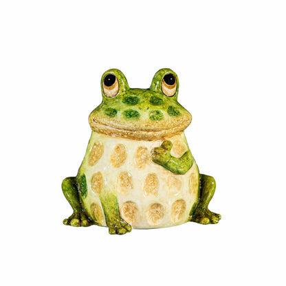 Frog Family Ceramic Statue, Set of 3, 7" H | Plow & Hearth