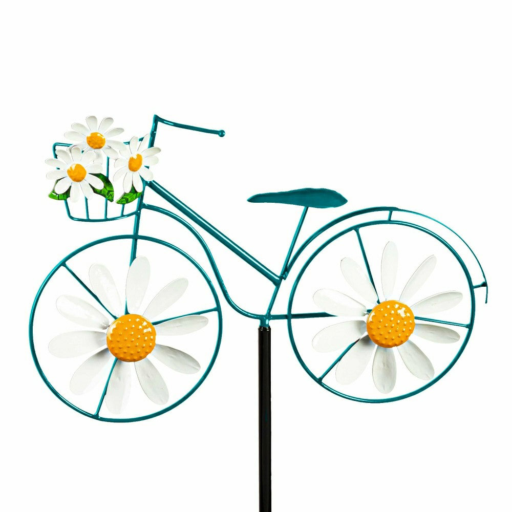 Lamaria Bicycle Spinner Metal Garden Stake | Plow & Hearth