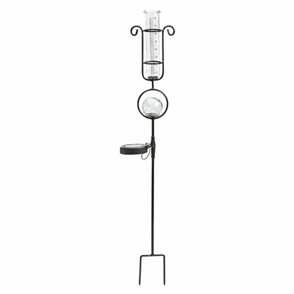 Cottage Garden Rain Gauge, Solar Rain Gauge | Plow & Hearth