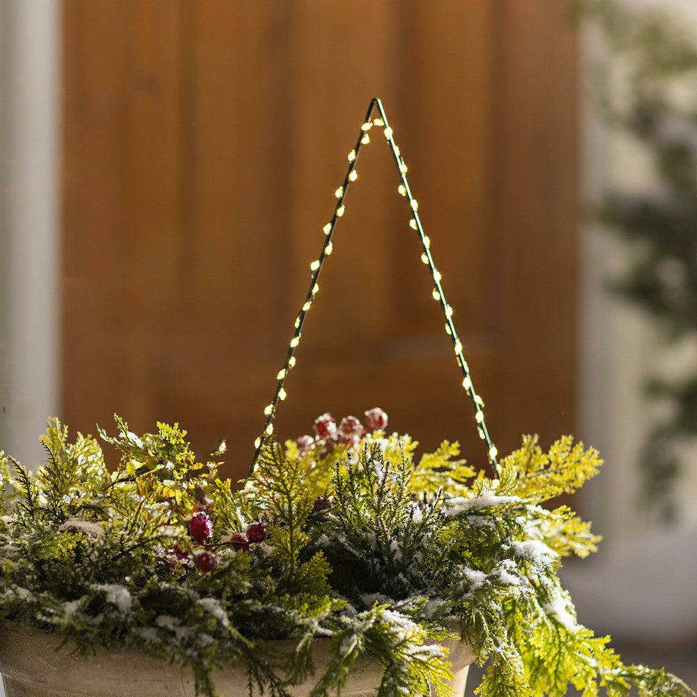 Lighted Holiday Tree Stake | Plow & Hearth