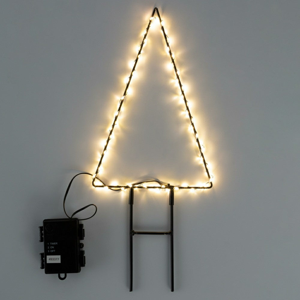 Lighted Holiday Tree Stake | Plow & Hearth