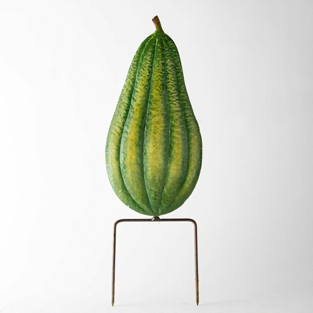 Metal Pumpkin Garden Stakes, Set of 4 | Plow & Hearth