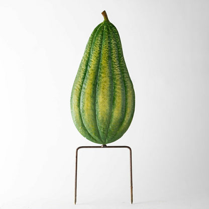 Metal Pumpkin Garden Stakes, Set of 4 | Plow & Hearth