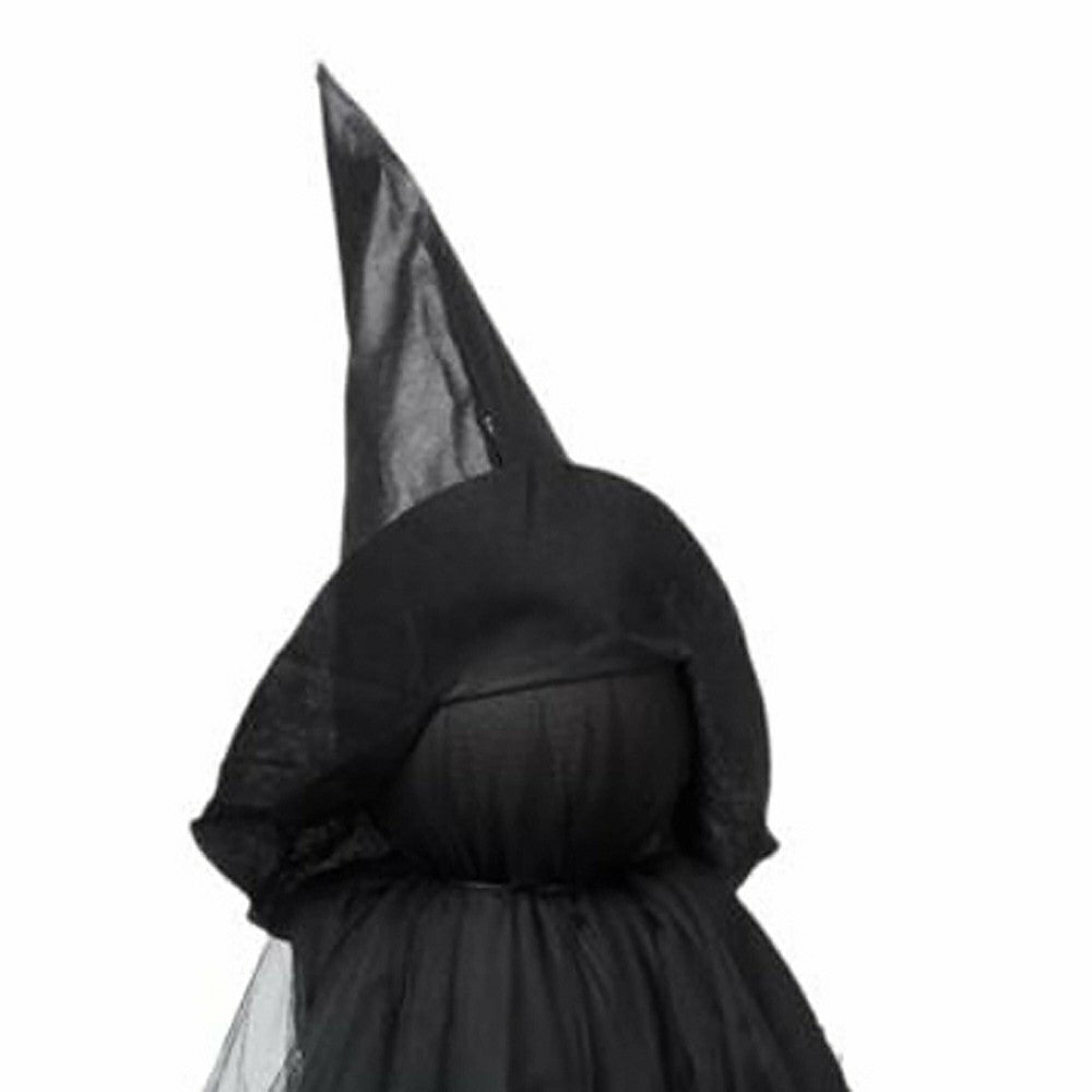 Set of 3 Glowing Halloween Garden Witches with Sparkled LED Dresses | Plow & Hearth