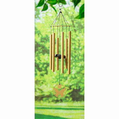 Hand-Tuned Butterfly Wind Chime | Plow & Hearth