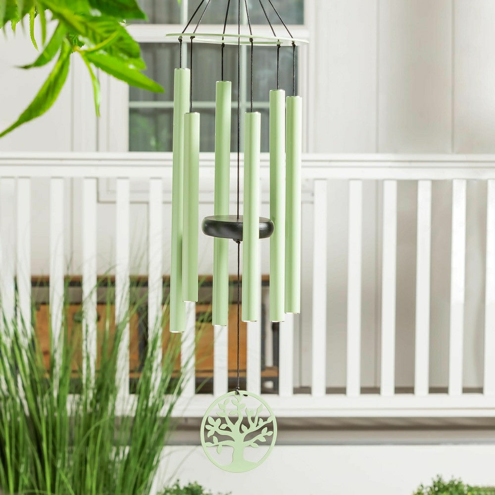 Hand-Tuned Tree of Life Wind Chime | Plow & Hearth