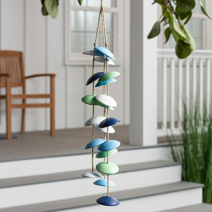 Multicolor Metal and Jute Wind Chime | Plow & Hearth