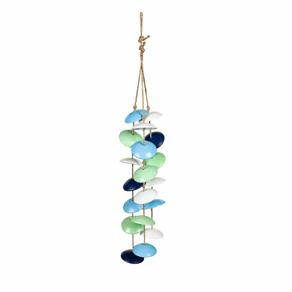 Multicolor Metal and Jute Wind Chime | Plow & Hearth