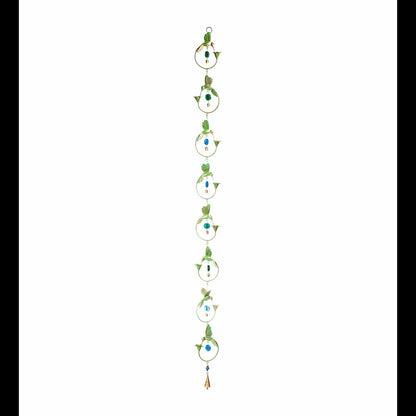70"H Hummingbird Circles with Bead Accents Rain Chain | Plow & Hearth