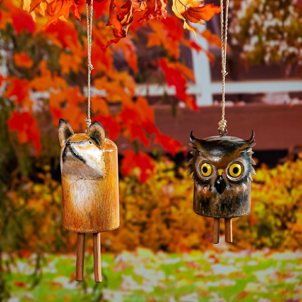 Forest Animals Metal Garden Bell | Plow & Hearth