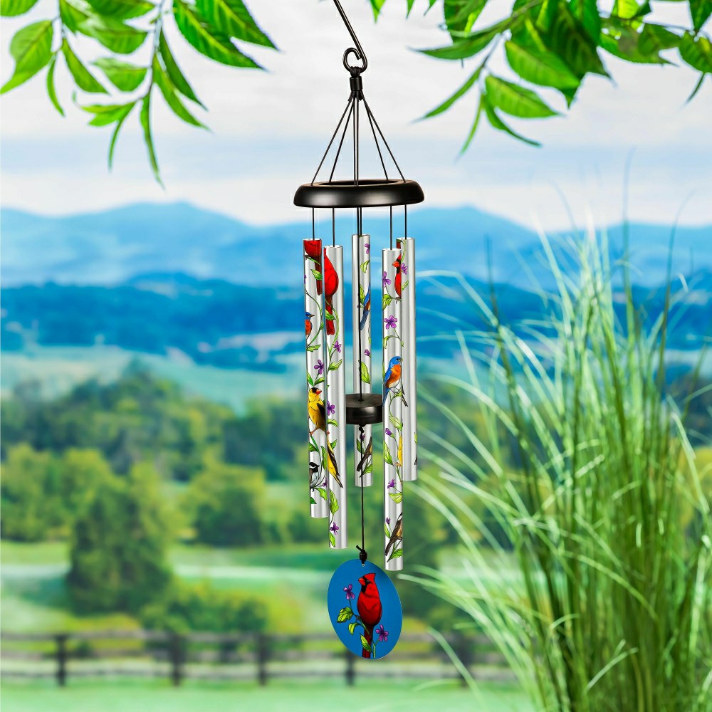 Cardinal Avria Hand Tuned Wind Chimes | Plow & Hearth