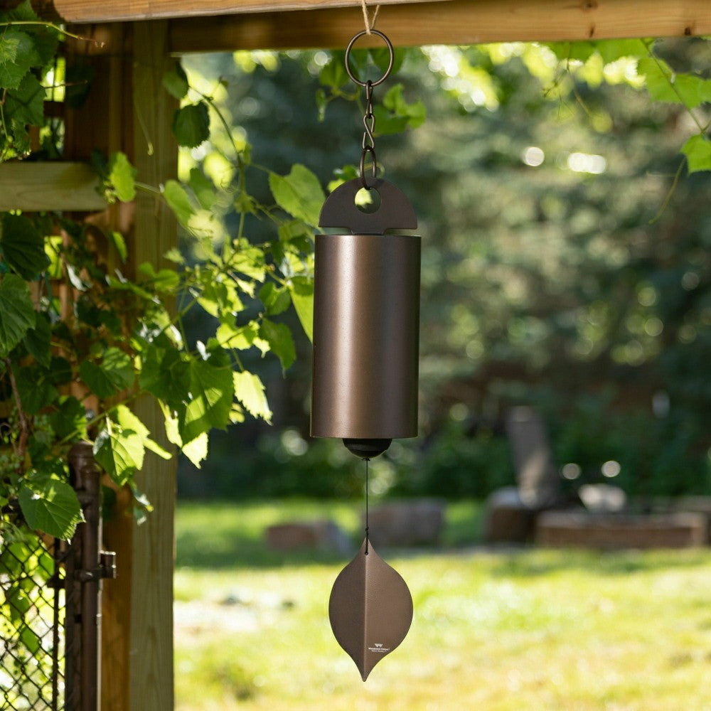 Heroic Windbell - Antique Copper LG | Plow & Hearth