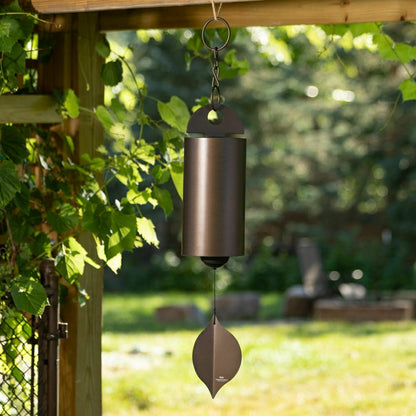 Heroic Windbell - Antique Copper LG | Plow & Hearth