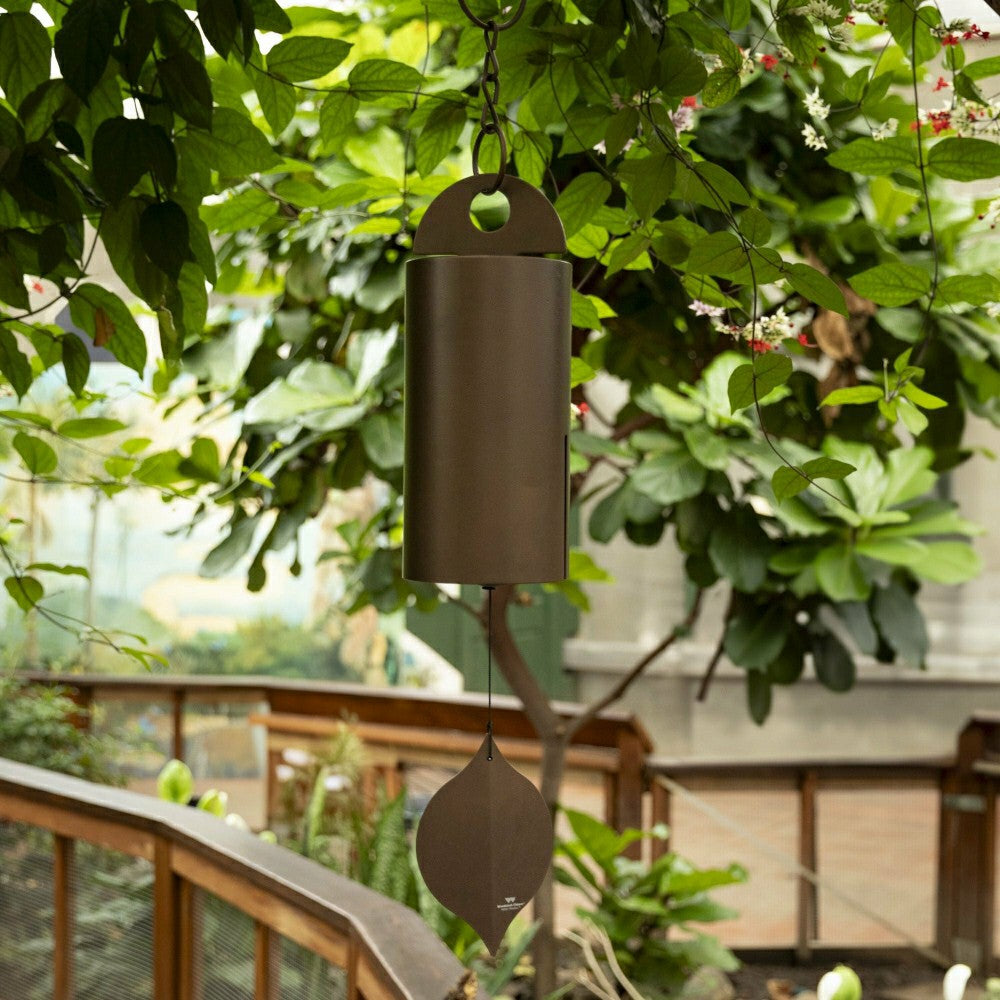 Heroic Windbell - Antique Copper LG | Plow & Hearth
