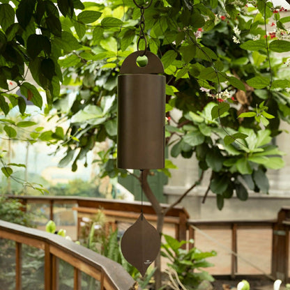 Heroic Windbell - Antique Copper LG | Plow & Hearth