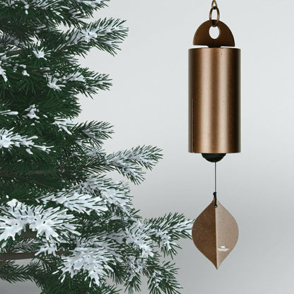 Heroic Windbell - Antique Copper LG | Plow & Hearth