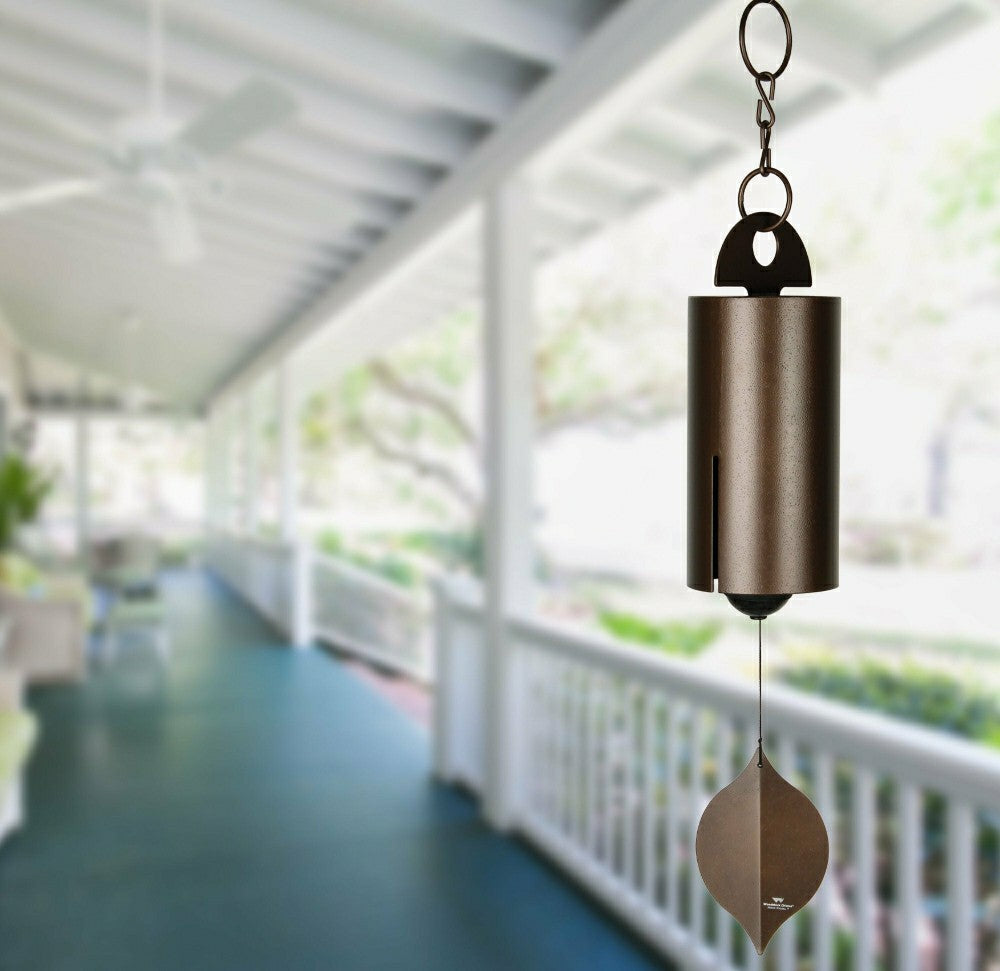 Heroic Windbell - Antique Copper LG | Plow & Hearth