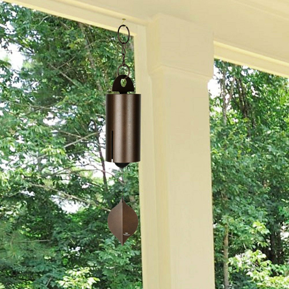 Heroic Windbell - Antique Copper LG | Plow & Hearth