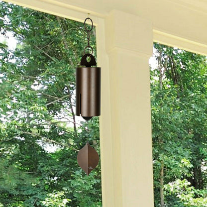 Heroic Windbell - Antique Copper LG | Plow & Hearth