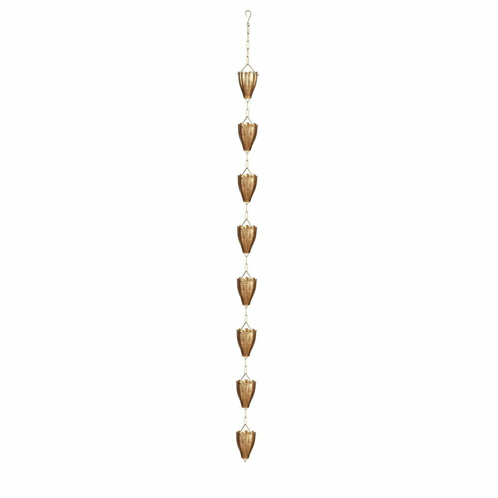 Tulip Hanging Garden Rain Chain | Plow & Hearth