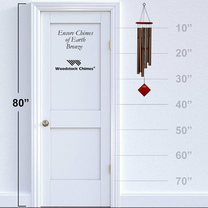 Woodstock Bronze Encore Chimes of Earth | Plow & Hearth