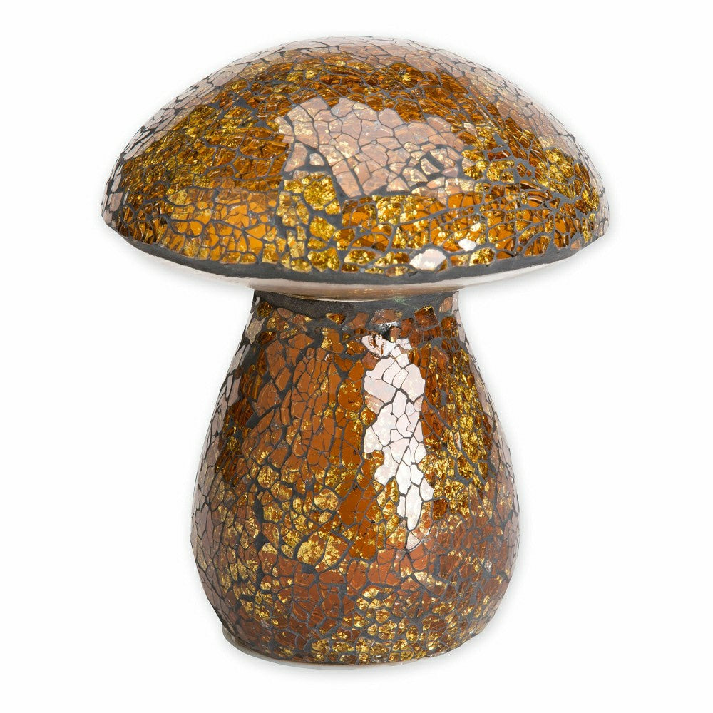 Glass Mosaic Mushroom Lawn Ornament | Plow & Hearth