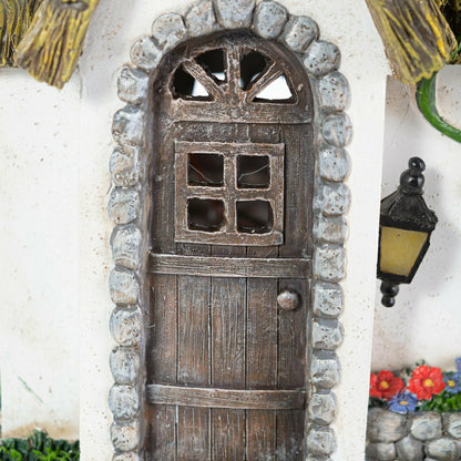Miniature Fairy Garden Solar English Stone Cottage | Plow & Hearth