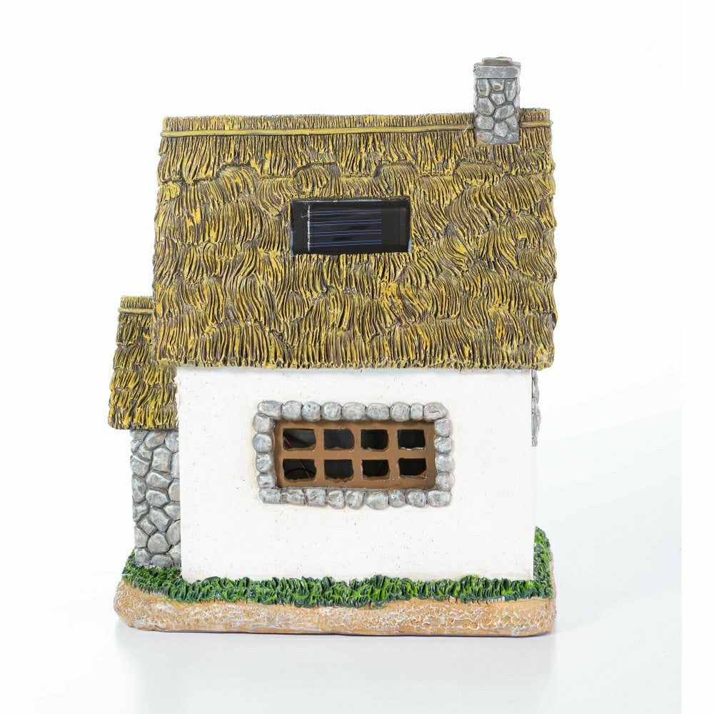 Miniature Fairy Garden Solar English Stone Cottage | Plow & Hearth