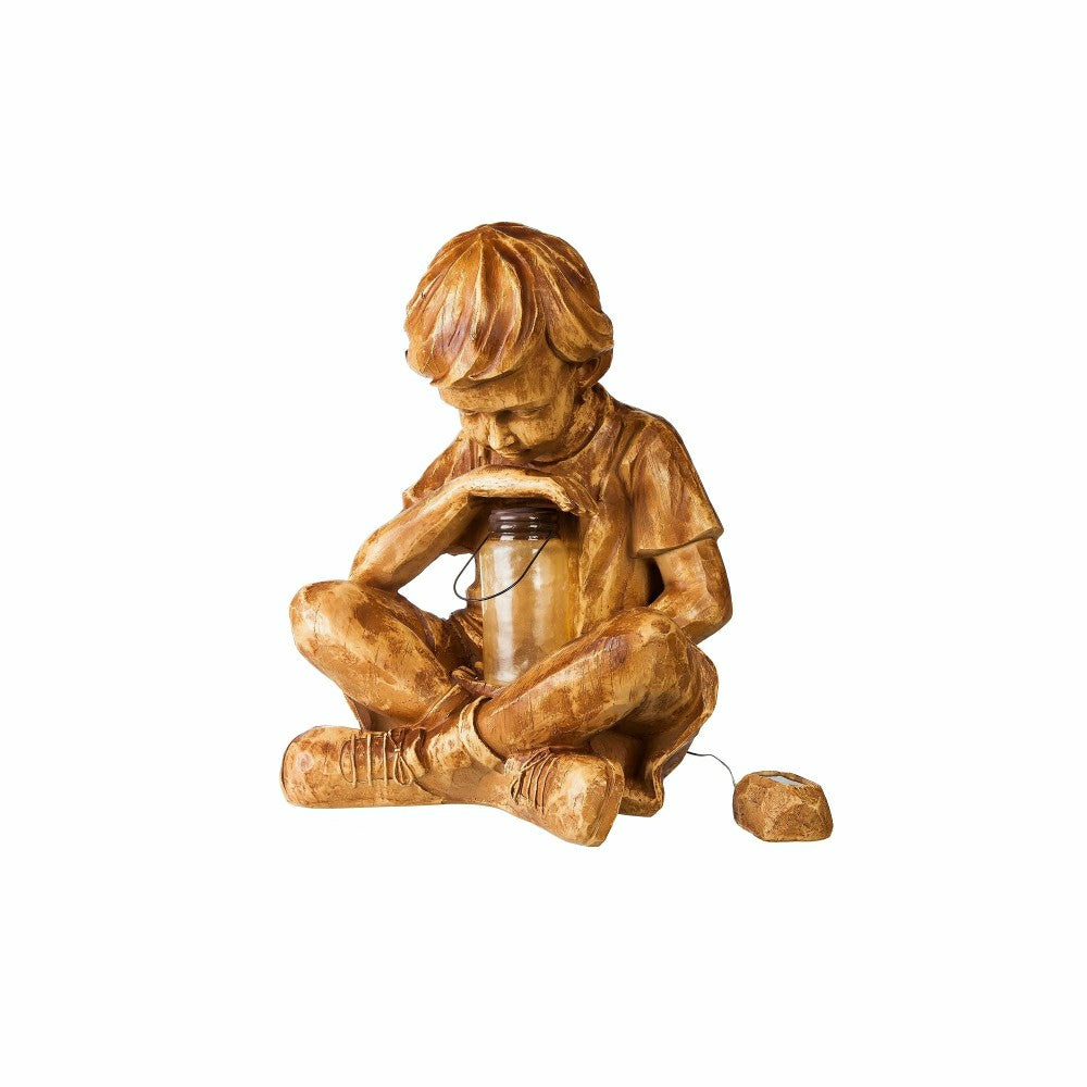 Boy with Firefly Statue | Plow & Hearth