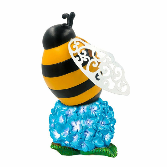 Bee Solar Bug Zapper Garden Statue | Plow & Hearth