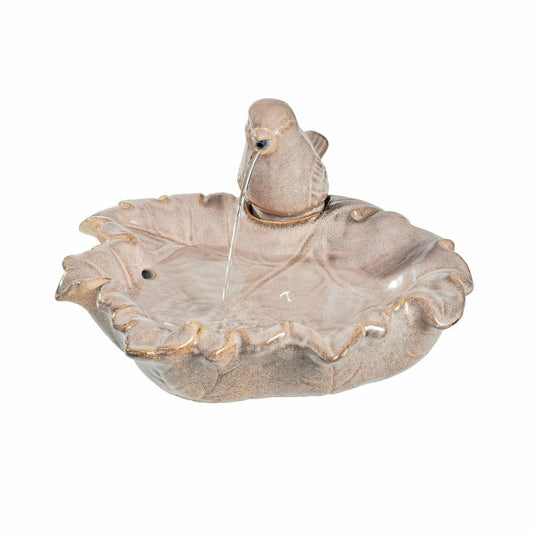 Ceramic Tabletop Bird Fountain | Plow & Hearth