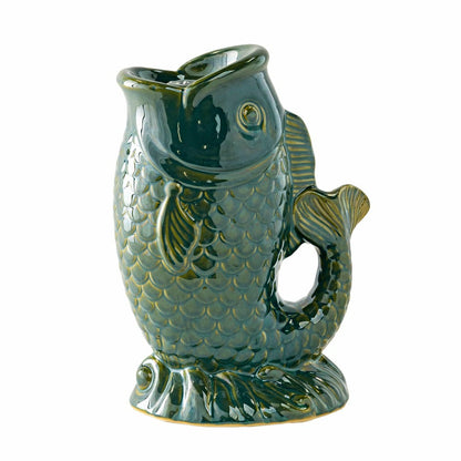 Ceramic Tabletop Fish Fountain | Plow & Hearth
