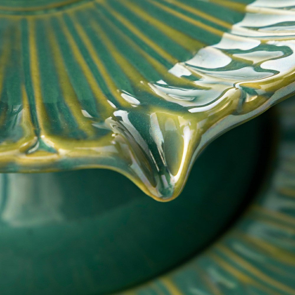 Ceramic Tiered Bird Fountain | Plow & Hearth