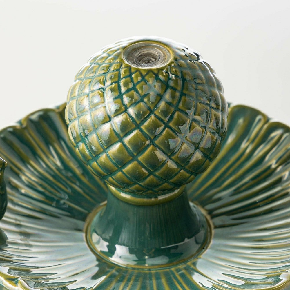 Ceramic Tiered Bird Fountain | Plow & Hearth