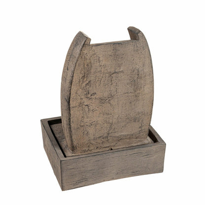 Waterfall Fountain with Planter Shelf | Plow & Hearth