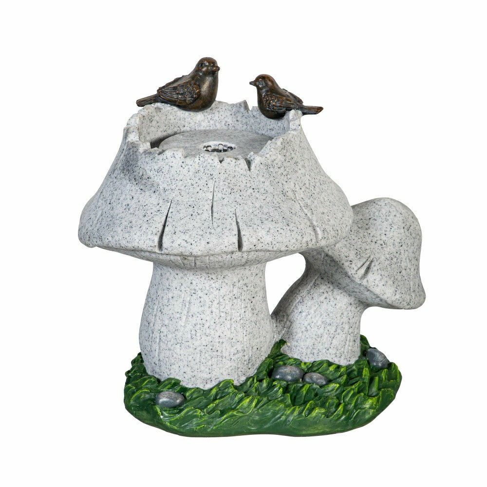 Birds on Mushroom Fountain | Plow & Hearth