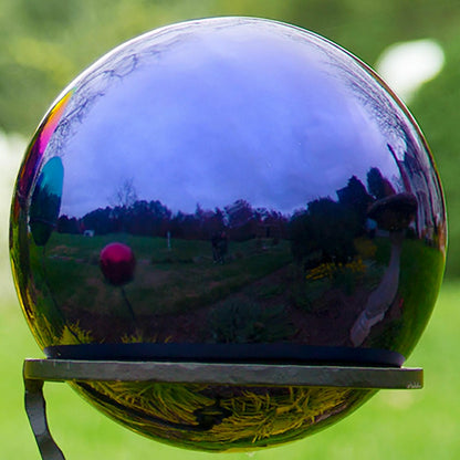 Stainless Steel Gazing Ball | Plow & Hearth
