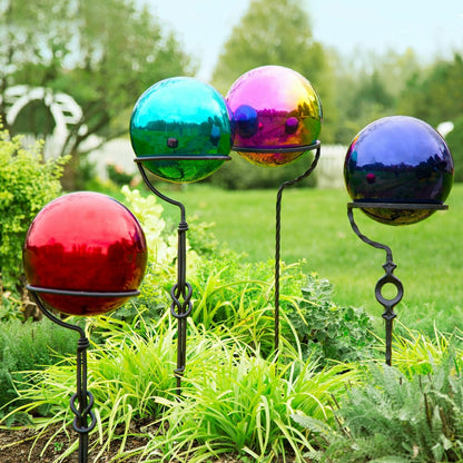 Stainless Steel Gazing Ball | Plow & Hearth