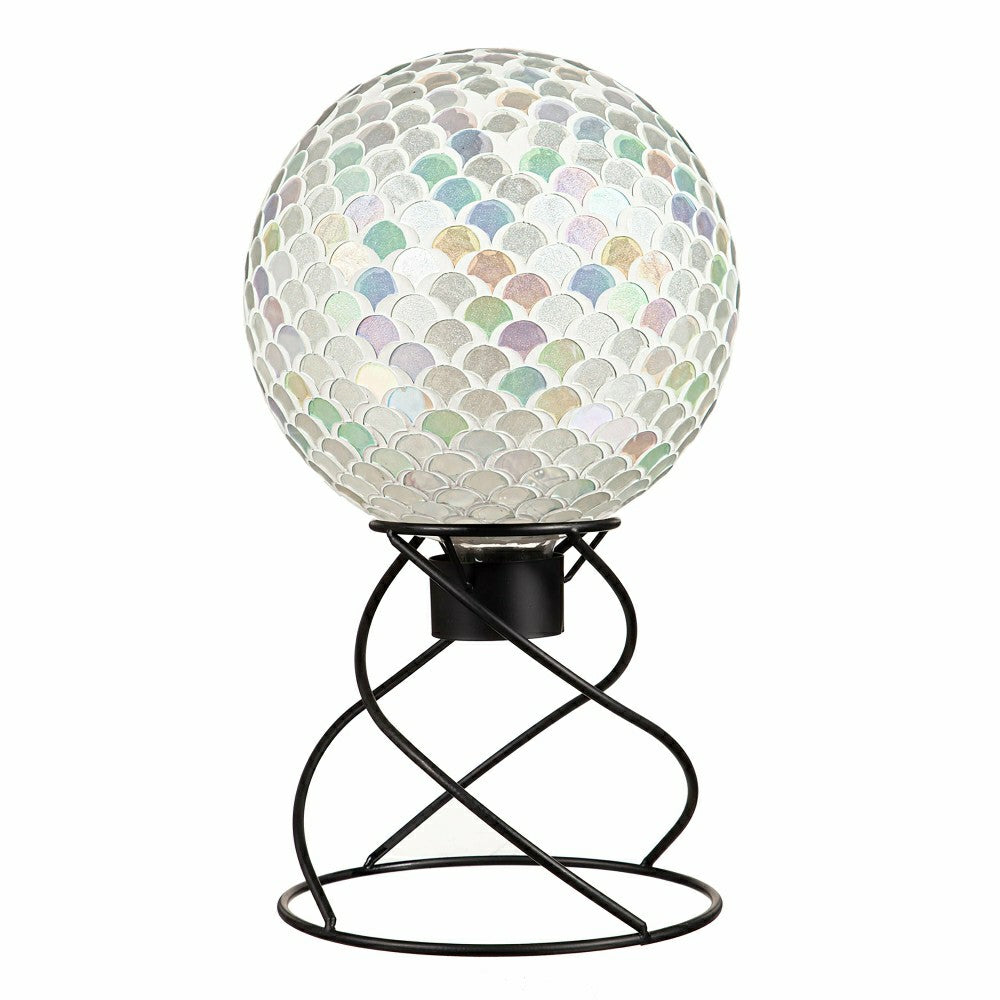 Gazing Ball Swirl Stand | Plow & Hearth