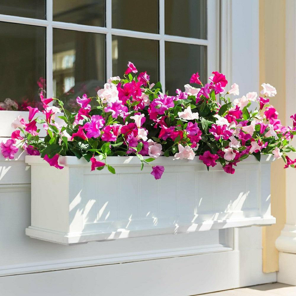 Faux Petunias Window Box Filler | Plow & Hearth