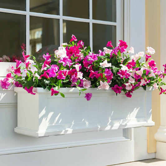 Faux Petunias Window Box Filler | Plow & Hearth