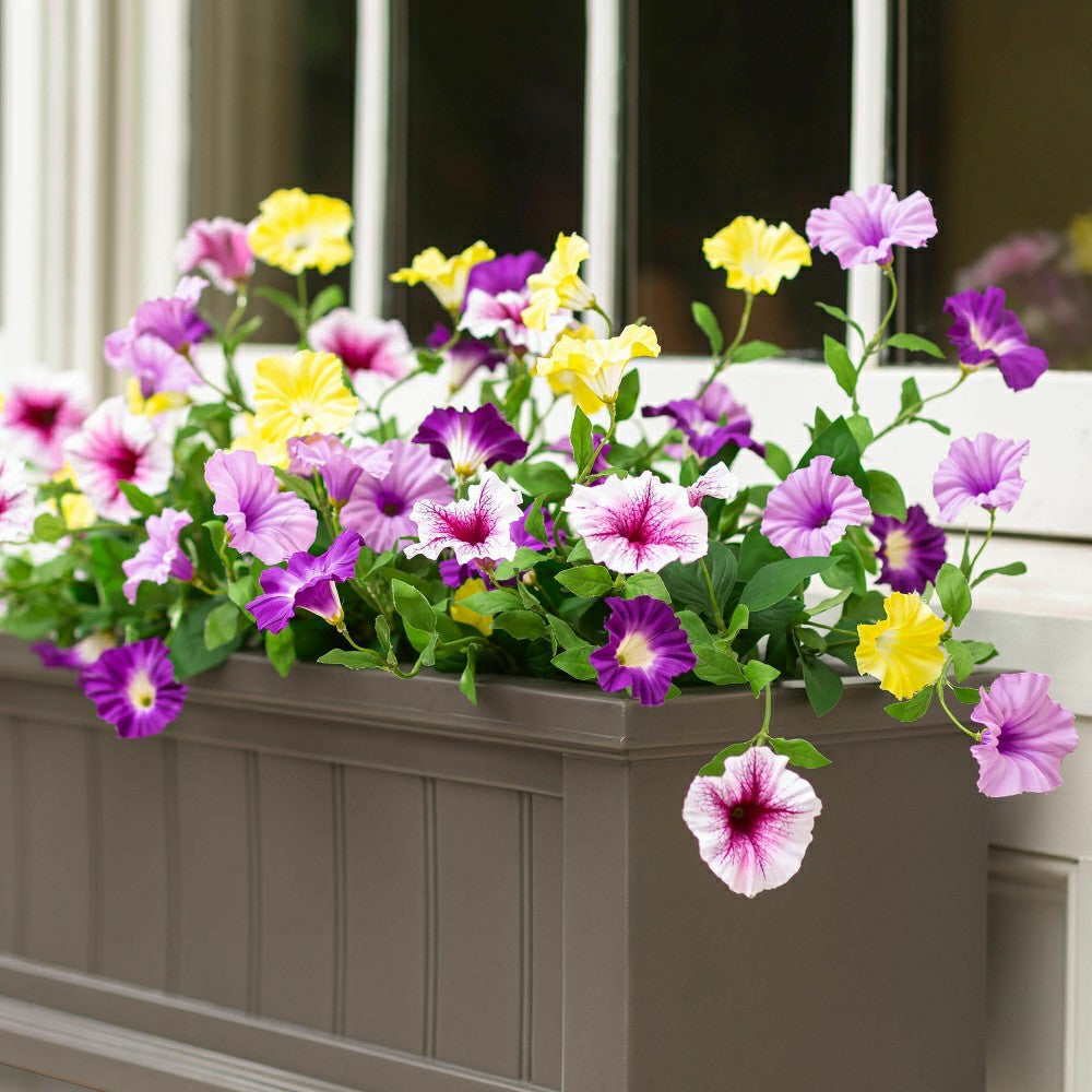 Faux Petunias Window Box Filler | Plow & Hearth
