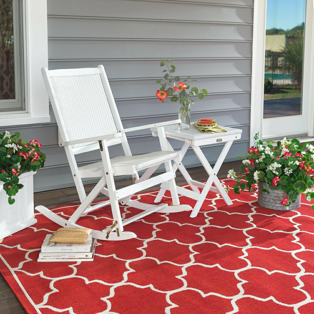 Faux Red and White Geranium Urn/Planter Filler | Plow & Hearth